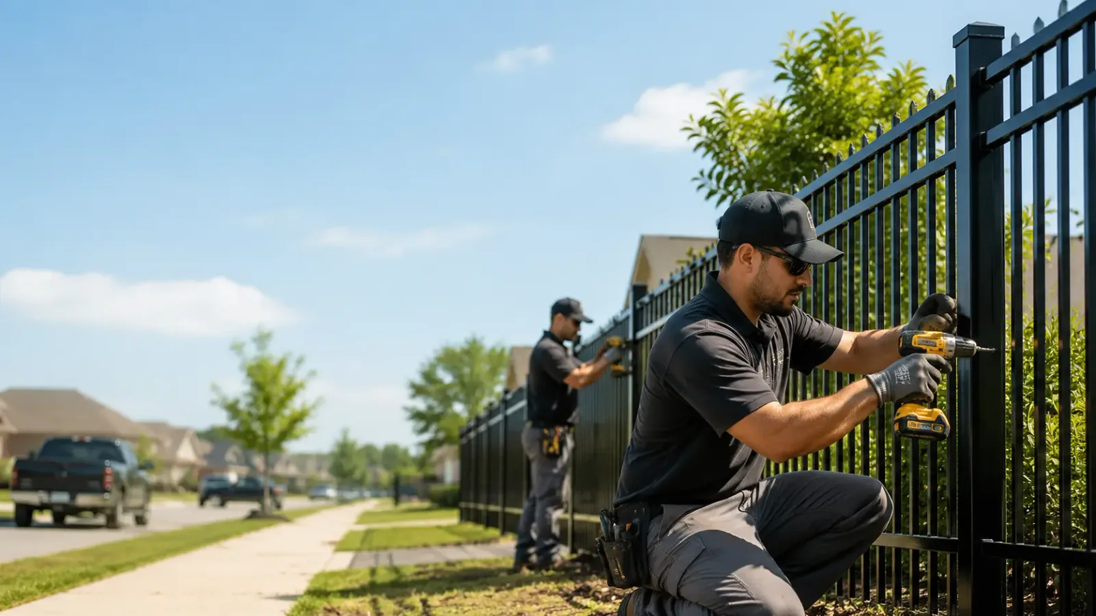 Metal Fence Installation in Stedman, NC